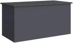 vidaXL Au&szlig;enlagerbox Anthrazit 100 x 50,5 x 50 cm Stahl 874562