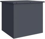 vidaXL Au&szlig;enlagerbox Anthrazit 55 x 50,5 x 50 cm Stahl 874576