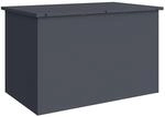 vidaXL Au&szlig;enlagerbox Anthrazit 80 x 50,5 x 50 cm Stahl 874569