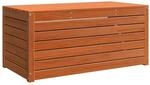 vidaXL Aufbewahrungsbox Wachsbraun 101 x 50,5 x 46,5 cm Holzwerkstoff 865398