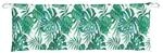 vidaXL Gartenbank-Auflage Blattmuster 150x50x7 cm Oxford-Gewebe 378972