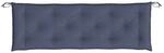 vidaXL Gartenbank-Auflage Marineblau 150x50x7 cm Oxford-Gewebe 378980