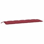 vidaXL Gartenbank-Auflage Weinrot 180x50x7 cm Oxford-Gewebe 361630