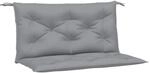 vidaXL Gartenbank-Auflagen 2 Stk Grau 100x50x7 cm Oxford-Gewebe 361660