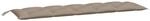 vidaXL Gartenbank-Auflagen 2 Stk Taupe 180x50x7 cm Oxford-Gewebe 361724