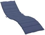 vidaXL Sonnenliegen-Auflage Marineblau Oxford-Gewebe 378774