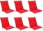 Beautissu Base NL Niederlehner 100x50x6cm Rot 6tlg