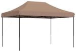 vidaXL Partyzelt Faltbar Pop-Up Braun 410x279x315 cm 4005012
