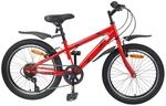 vidaXL Kinderfahrrad 20 Zoll 6-Speed f&uuml;r 6-11 Jahre Alt Rot 42009387