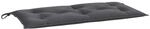 vidaXL Gartenbank-Auflage Anthrazit 100x50x7 cm Oxford-Gewebe 361564