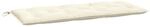 vidaXL Gartenbank-Auflage Creme 120x50x7 cm Oxford-Gewebe 361585