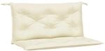 vidaXL Gartenbank-Auflagen 2 Stk Creme 100x50x7 cm Oxford-Gewebe 361661
