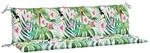 vidaXL Gartenbank-Auflagen 2 Stk Mehrfarbig Oxford-Gewebe 361730