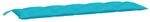 vidaXL Gartenbank-Auflagen 2 Stk T&uuml;rkis Oxford-Gewebe 361734