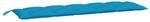 vidaXL Gartenbank-Auflage Hellblau 180x50x7 cm Oxford-Gewebe 361625