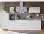 Respekta Premium K&uuml;chenzeile BERP320HWWC 320 cm Wei&szlig; Hochglanz