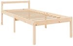 vidaXL Seniorenbett 90x200 cm Massivholz Kiefer 810599