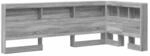 vidaXL Aufbewahrungskopfteil Graues Sonoma 90 cm Holzwerkstoff 3335458
