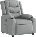 vidaXL Relaxsessel Hellgrau Stoff 374127