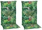 Beo Sitzauflage Hochlehner Tegernsee 2er-Set mit Kaktuslandschaft-Design