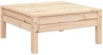 vidaXL Gartenhocker Massivholz Kiefer 838012