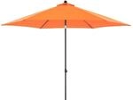 Doppler Marktschirm MyZone Orange mit Push-Up Mechanik
