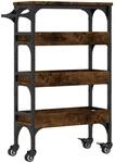 vidaXL K&uuml;chenwagen R&auml;uchereiche 53x20x76 cm Holzwerkstoff 842353