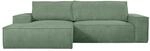 Vente-unique Schlafsofa Amelia Mandelgr&uuml;n 267 cm