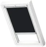 Velux Verdunkelungsrollo DML PK06 3009K mit Schiene Schwarz-Silber