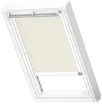 Velux Verdunkelungsrollo DML C02 1085KWL mit Schiene Beige-Wei&szlig;