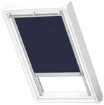 Velux Verdunkelungsrollo DML UK08 1100K mit Schiene Blau-Silber