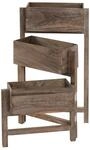 MCW Pflanzregal Standregal Braun