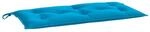 vidaXL Gartenbank-Auflage Hellblau 110x50x7 cm Oxford-Gewebe 361815