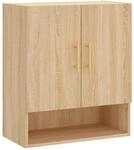 vidaXL Wandschrank Sonoma-Eiche 60x31x70 cm Holzwerkstoff 829895