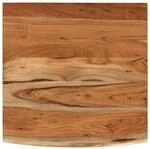 vidaXL Wandregal 40x40x2,5 cm Quadratisch Massivholz Akazie Baumkante 370246