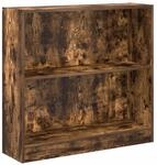 vidaXL B&uuml;cherregal R&auml;uchereiche 80x24x76 cm Holzwerkstoff 857830
