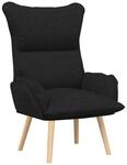 vidaXL Relaxsessel Schwarz 69 x 74 x 93 cm Stoff 42001867