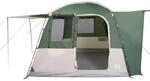 vidaXL Autozelt 4 Personen Gr&uuml;n Wasserfest 4009488