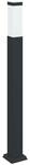 vidaXL Pollerleuchte 80 cm Schwarz IP44 4006073