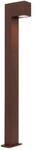 QAZQA Industrielle Steh-Au&szlig;enleuchte Rostbraun 80 cm IP44 Baleno