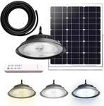 LUXULA Solar H&auml;ngeleuchte CCT Dimmbar Fernbedienung Warm- Kaltwei&szlig; IP44 500lm