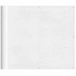 vidaXL Balkon-Sichtschutz Wei&szlig; 90x1000 cm 100 % Polyester-Oxford 4000097