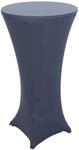 MCW Stehtisch mit Husse J30 2-teilig Husse Anthrazit-Grau