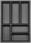 SOTECH ORGA-BOX-3 Besteckeins&auml;tze Tiefe 473 mm H&ouml;he 50,5 mm Anthrazit