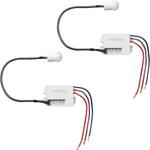 Oktaplex Jan Einbau Bewegungsmelder 2er Set 360&deg; Klein IP65/IP20 8m 230V