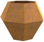 vidaXL Pflanzk&uuml;bel 2 Stk Rostig 100 x 100 x 80 cm Wetterfeststahl 884037