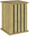 vidaXL Pflanzk&uuml;bel Braun 33 x 33 x 45 cm Impr&auml;gniertes Kiefernholz 42013044