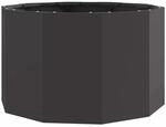 vidaXL Pflanzk&uuml;bel Schwarz 60 x 60 x 35 cm Stahl 883738