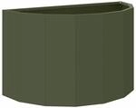 vidaXL Pflanzk&uuml;bel Olive Gr&uuml;n 60 x 30 x 35 cm Stahl 883699