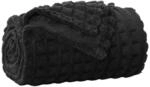 vidaXL Wohndecken 6 St&uuml;ck Schwarz 270 x 240 cm Fleece 42016964